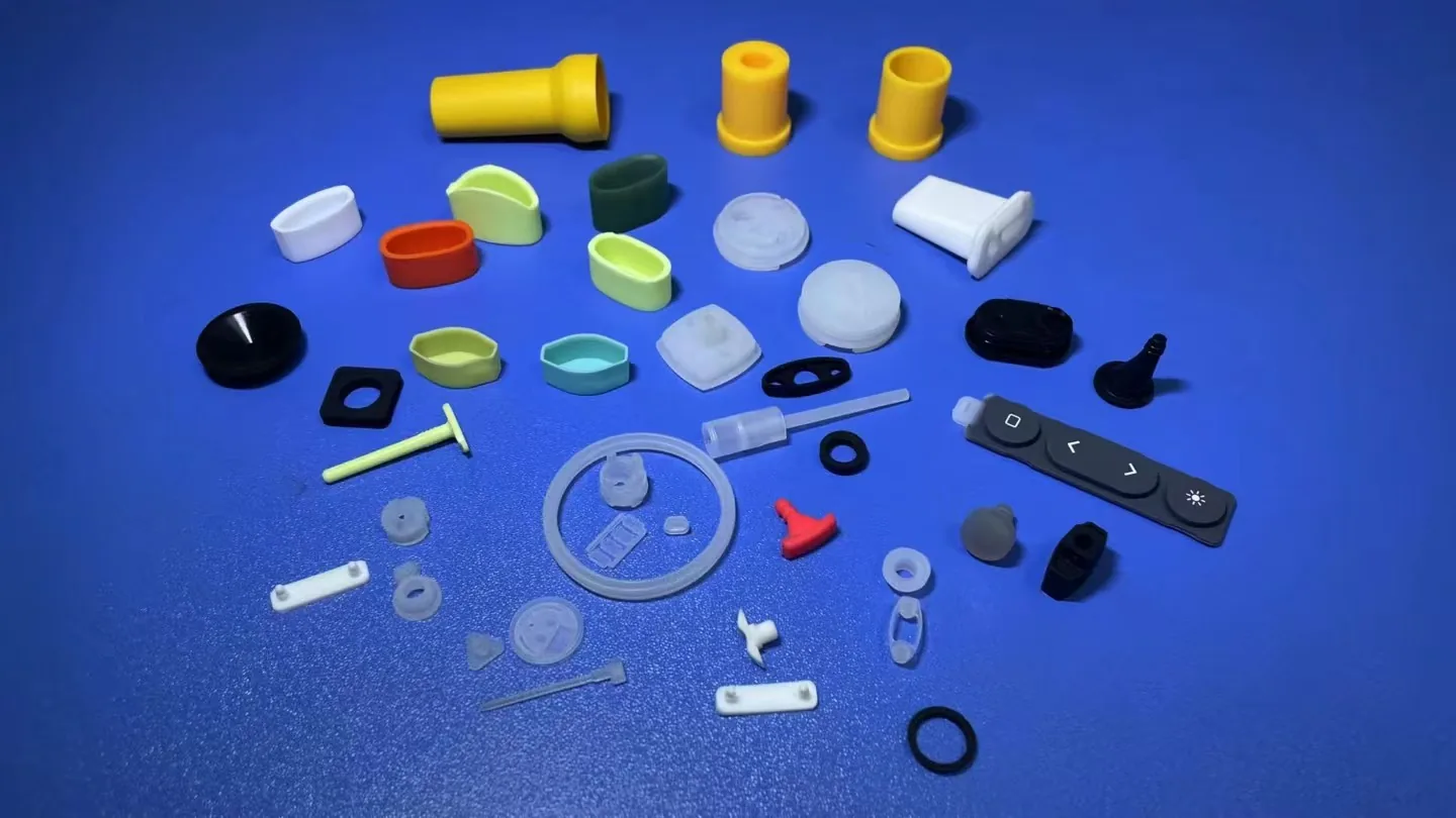 Food-grade silicone gaskets and seals
