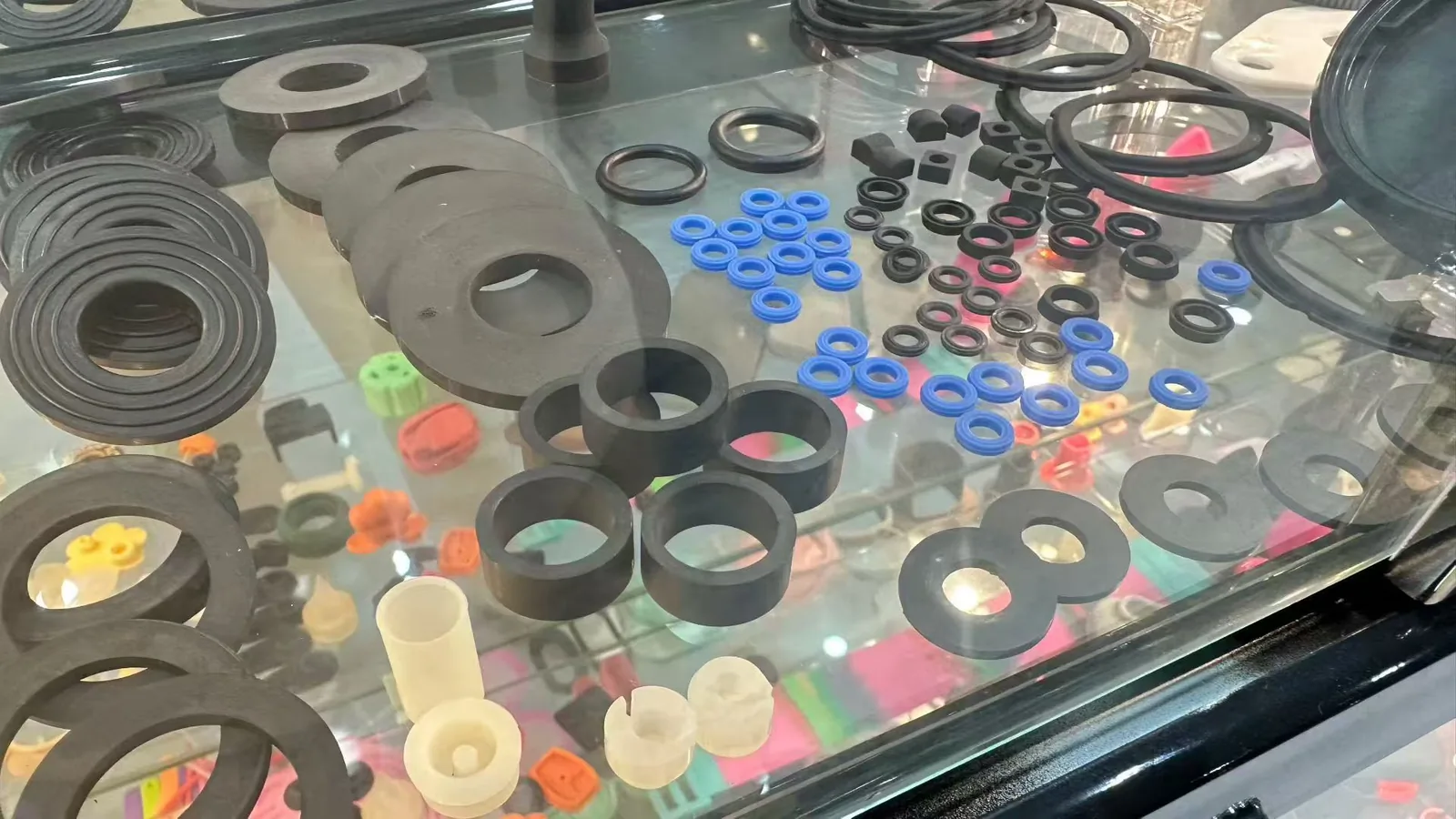 Special rubber seals for high temperature, acid, alkali and chemical media