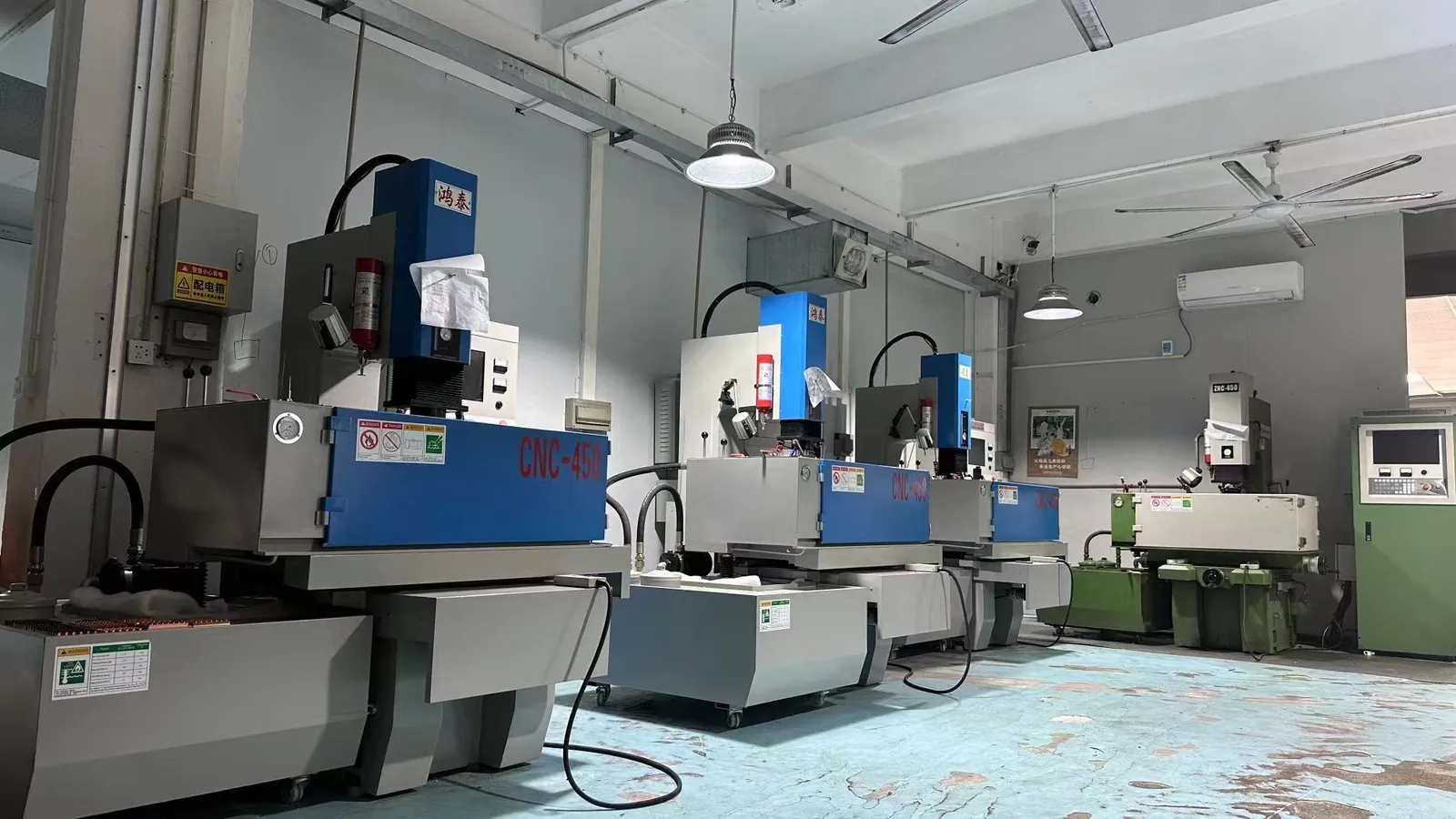 PRESIS Shenzhen electrical discharge machining workshop